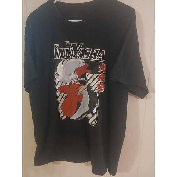 Spencer's Other - Unisex Adult's Inuyasha Blade Graphic Shirt Anime Y2K